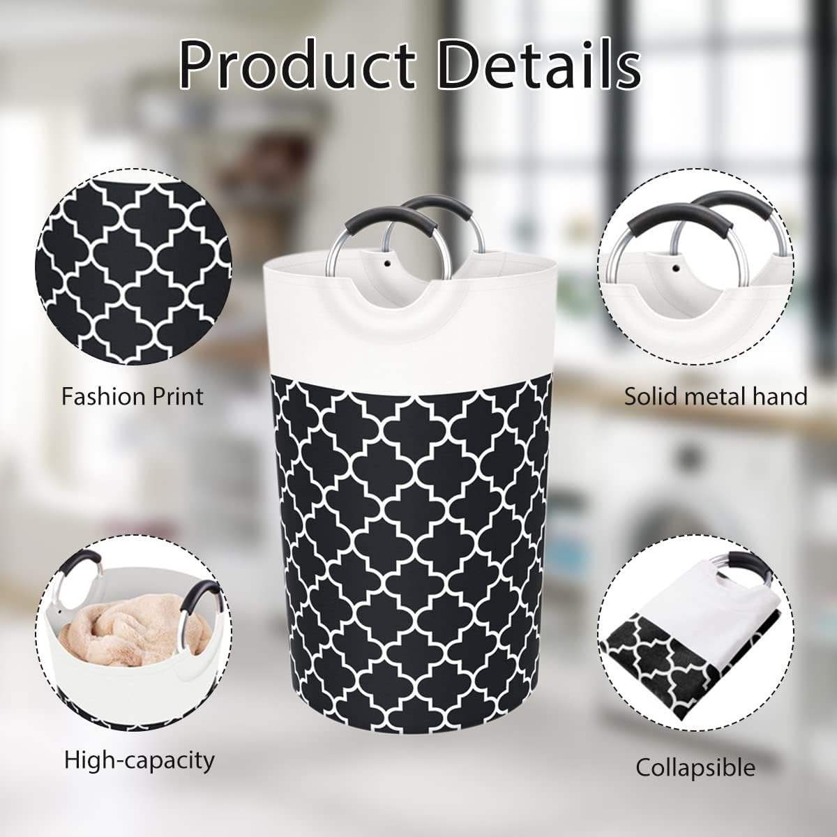 Stylish Storage Bucket with Handles | High & Bury