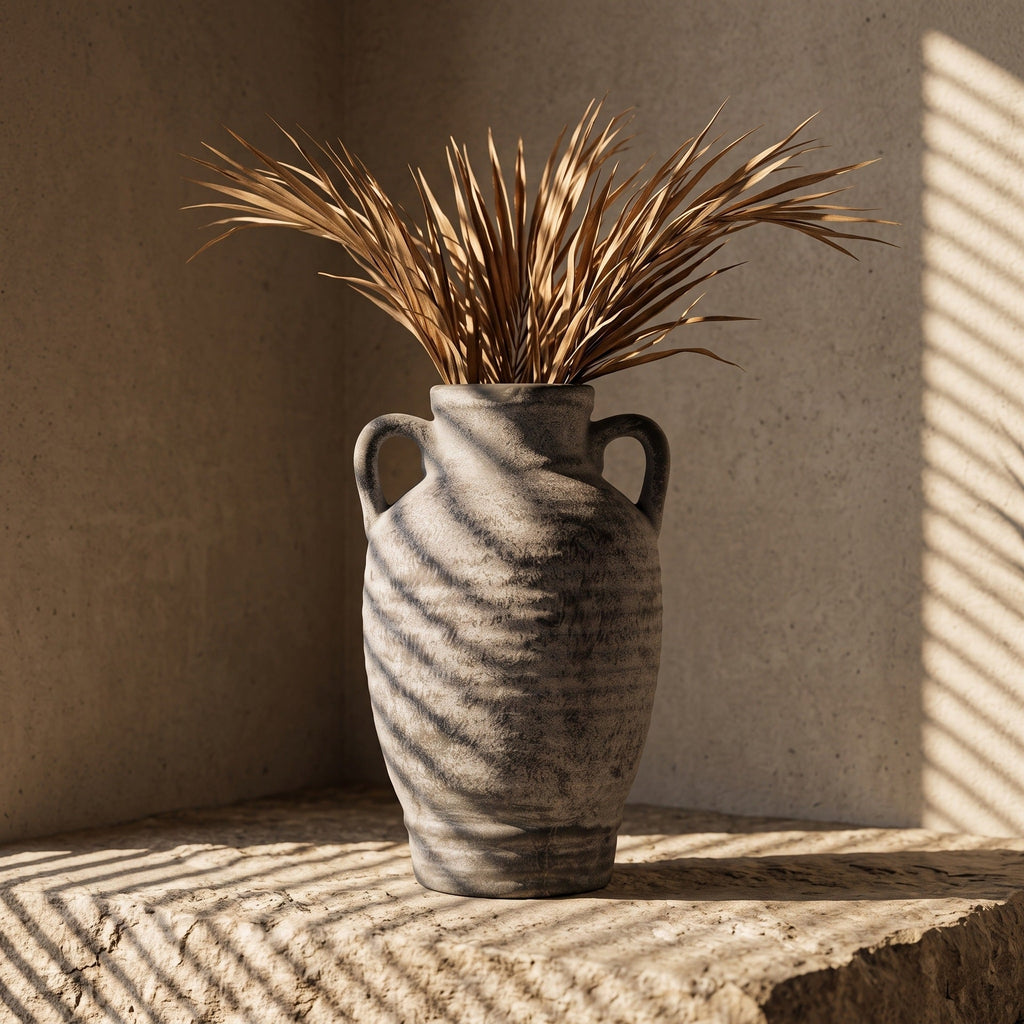 Stylish Terracotta Vase | High & Bury