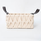 Stylish Textured Storage Basket | High & Bury