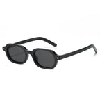 Stylish Vintage-Inspired Oval Sunglasses with Timeless Frame Design, view 11