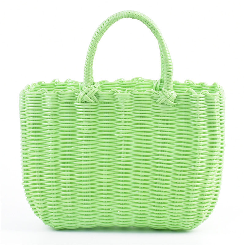 Stylish Woven Beach Bag | High & Bury