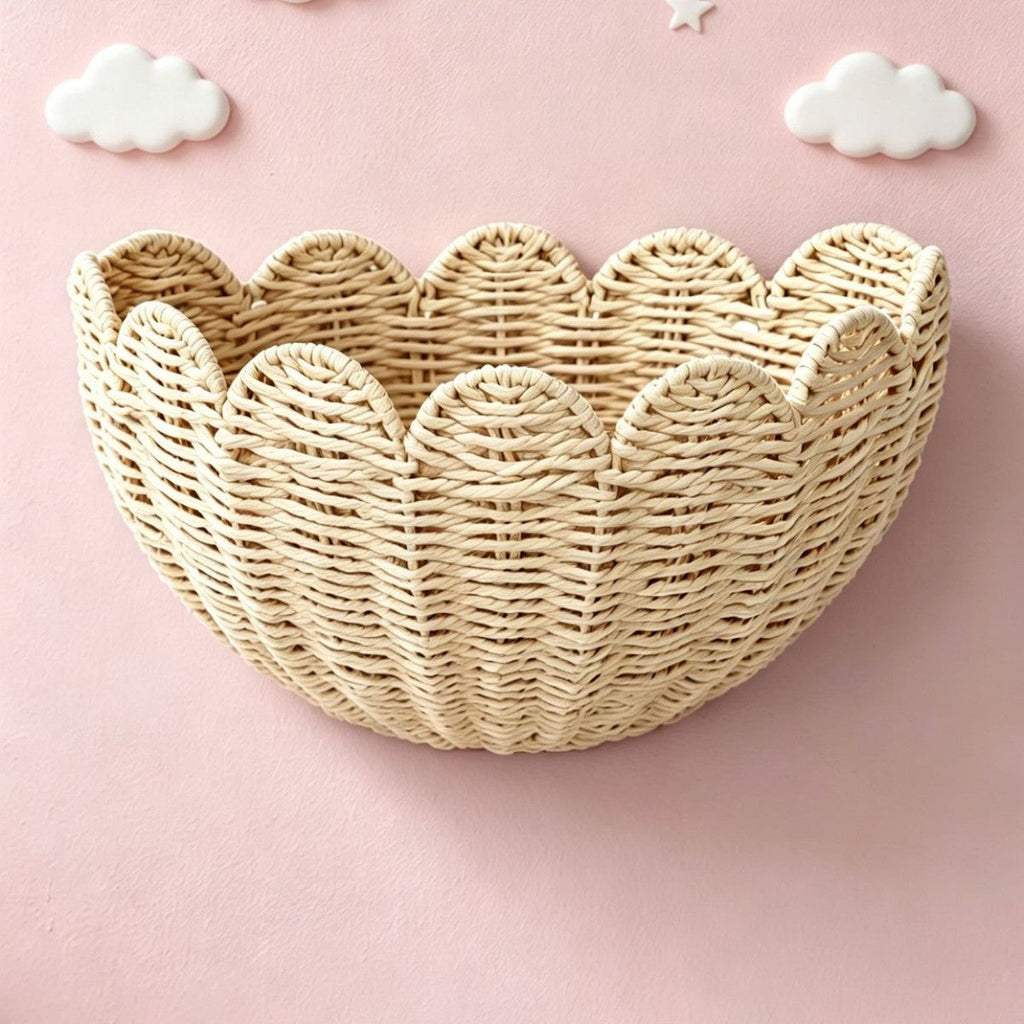 Stylish Woven Decorative Basket | High & Bury
