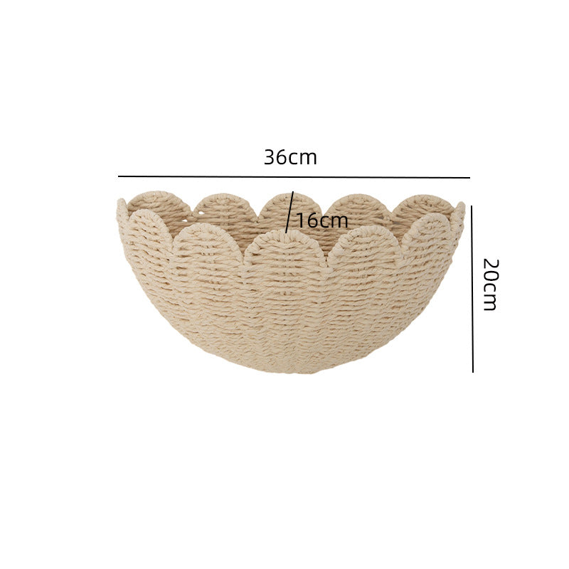 Stylish Woven Decorative Basket | High & Bury