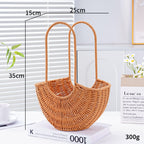 Stylish Woven Storage Basket | High & Bury