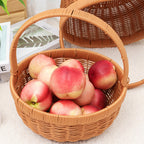 Stylish Woven Storage Basket with Lid | High & Bury