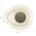 Sunburst Decorative Wall Mirror | High & Bury