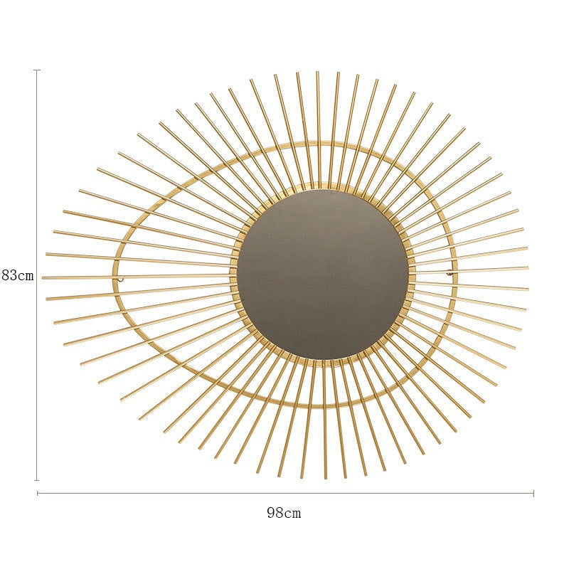 Sunburst Decorative Wall Mirror | High & Bury