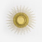 Sunburst Pattern Decorative Wall Mirror | High & Bury