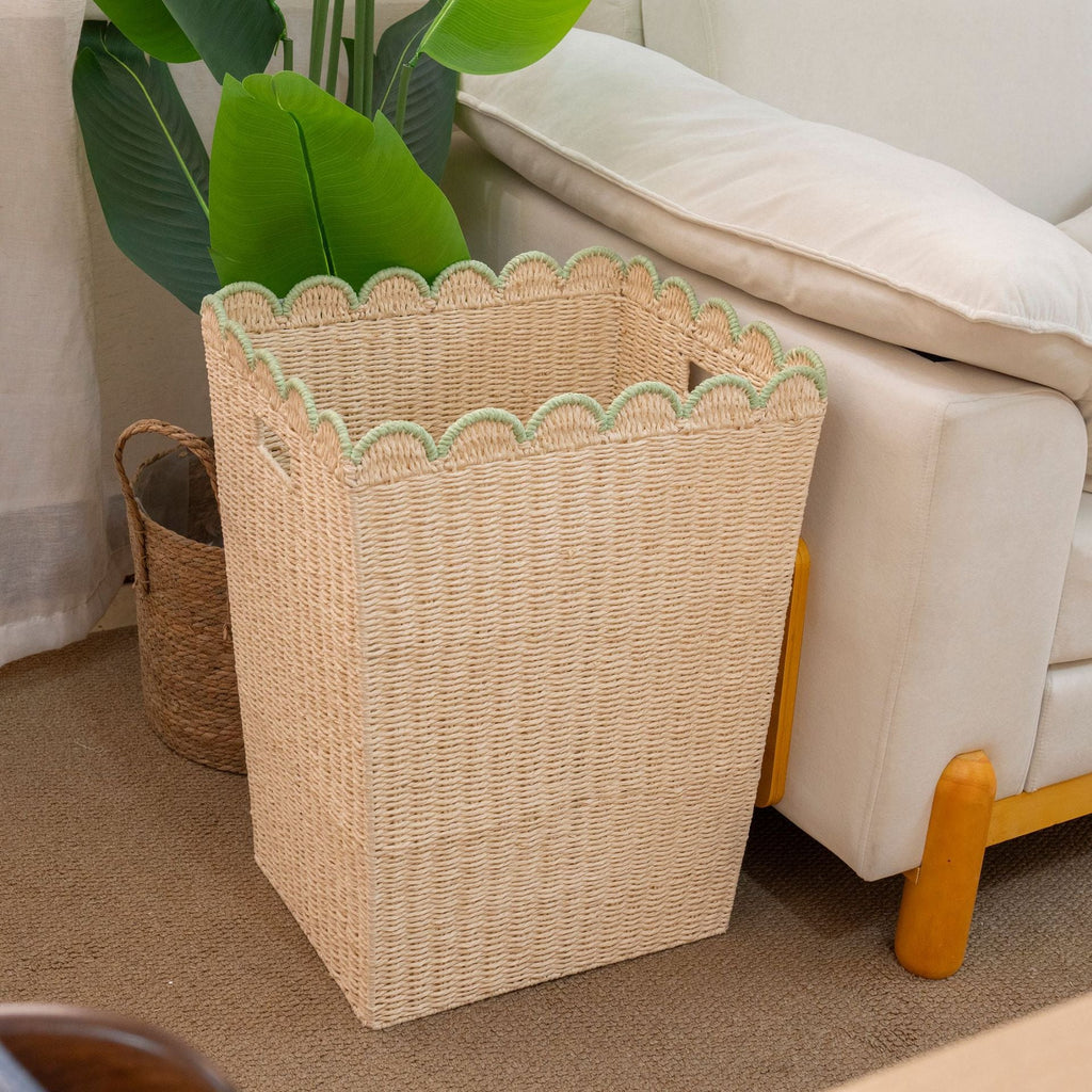 Tall Woven Storage Basket | High & Bury