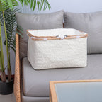 Textured Woven Storage Bin | High & Bury