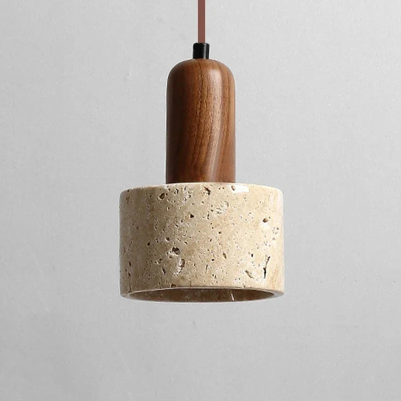 Thorncliff Travertine Pendant Lamp