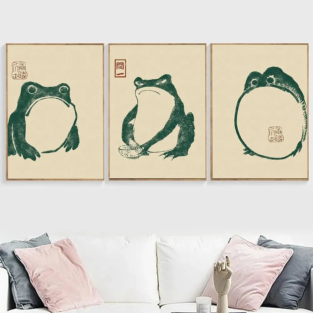 Thornfell Canvas Poster - Set of 3