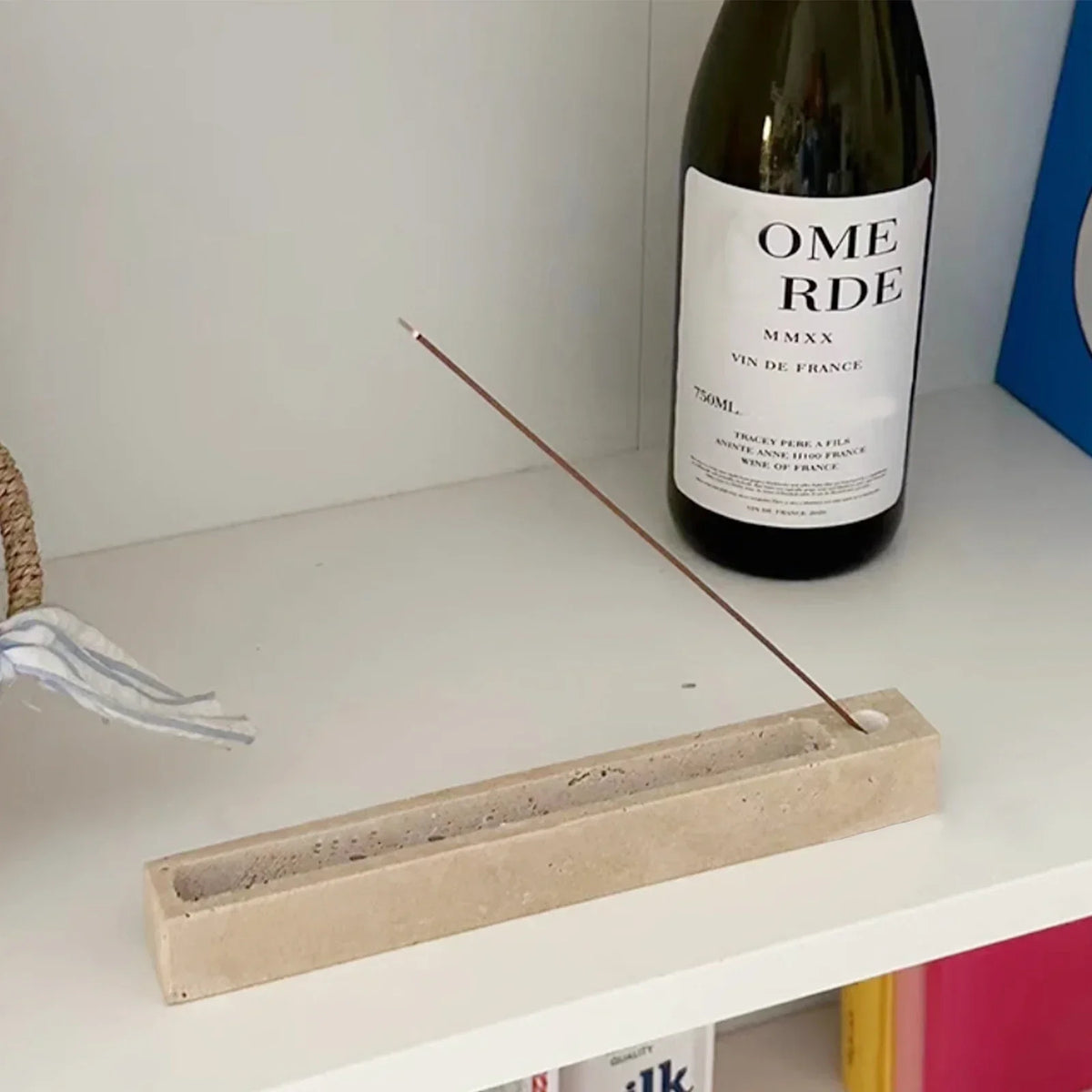 Thornridge Travertine Incense Tray