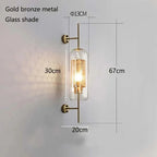 Thornshore Glass Wall Lamp
