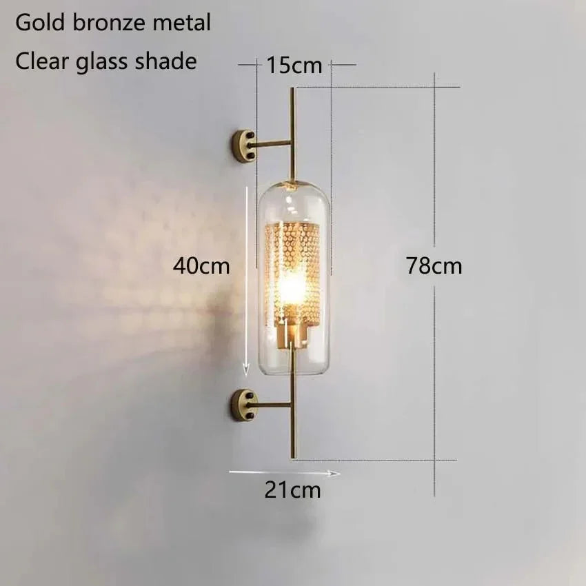 Thornshore Glass Wall Lamp
