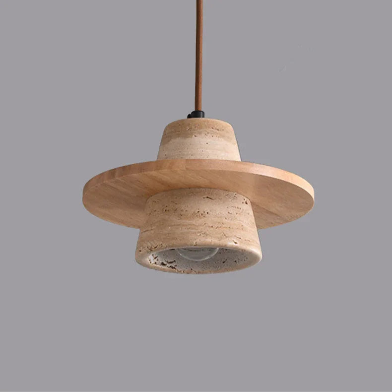 Tidegate Travertine Pendant Lamp