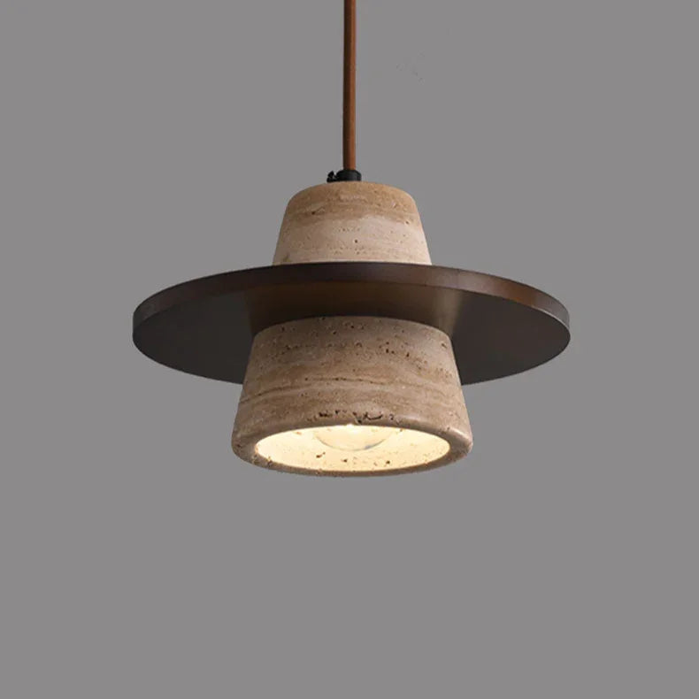 Tidegate Travertine Pendant Lamp