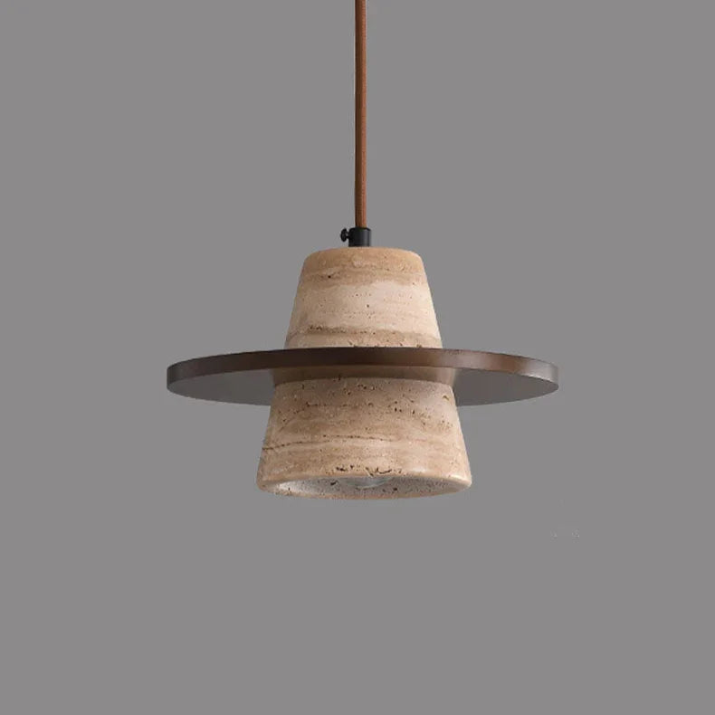 Tidegate Travertine Pendant Lamp