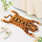 Tiger-Themed Plush Area Rug | High & Bury