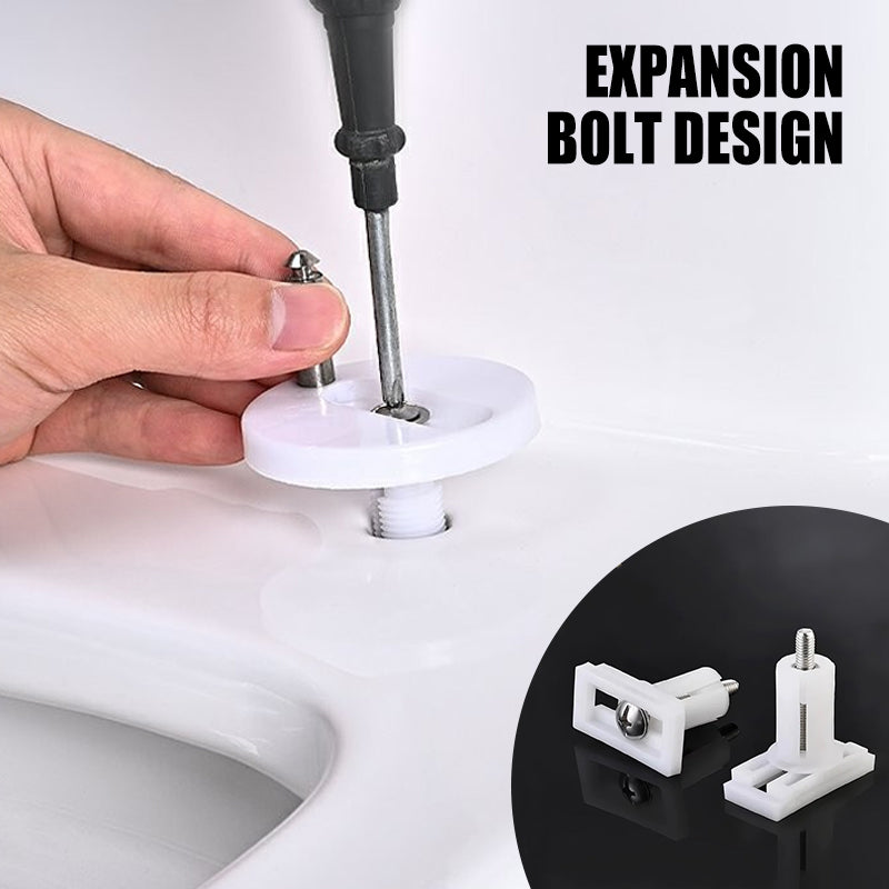 Toilet Seat Stabilising Fixing Kit with 304 Stainless Steel Screws, view 4