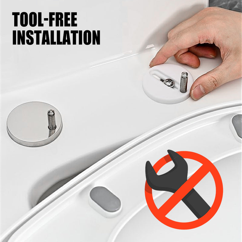 Toilet Seat Stabilising Fixing Kit with 304 Stainless Steel Screws, view 5