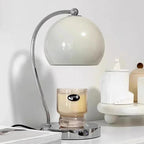 Travertine Candle Warmer Lamp