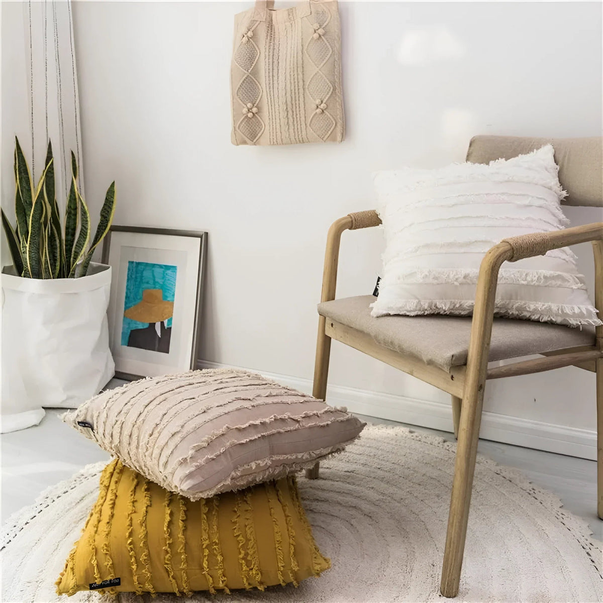 Travertine Thistlemere Cushion Cover