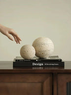 Travertine Bookend