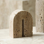 Travertine Bridge Bookend