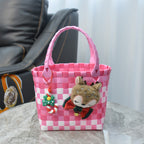 Trendy Handbag Handwoven | High & Bury