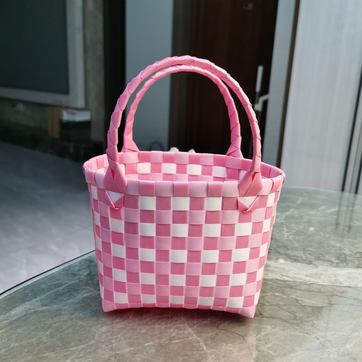 Trendy Handbag Handwoven | High & Bury