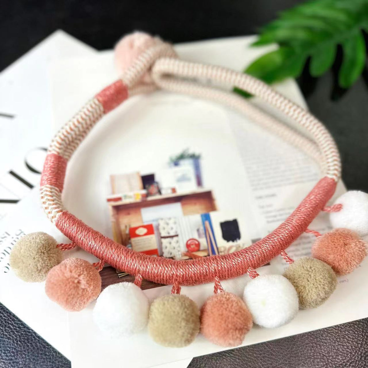 Trendy Knit Necklace | High & Bury