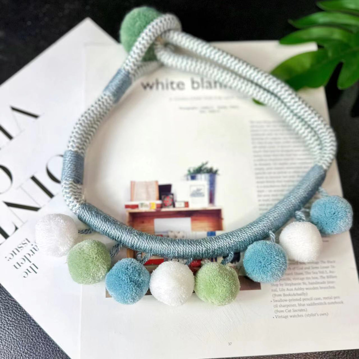 Trendy Knit Necklace | High & Bury