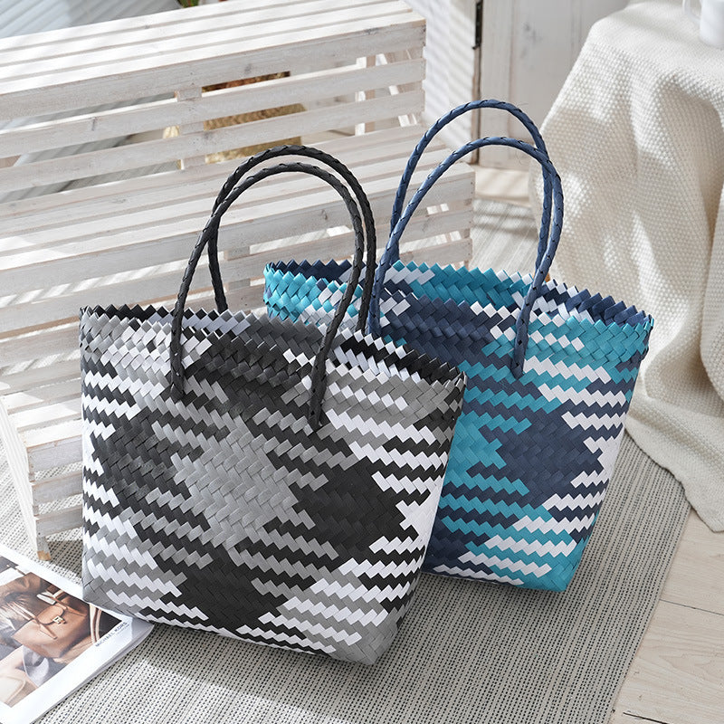 Trendy Woven Bag | High & Bury