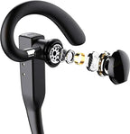 Trucker Dual-Microphone Wireless Bluetooth 5.1 Headset with Charging Case, view 8