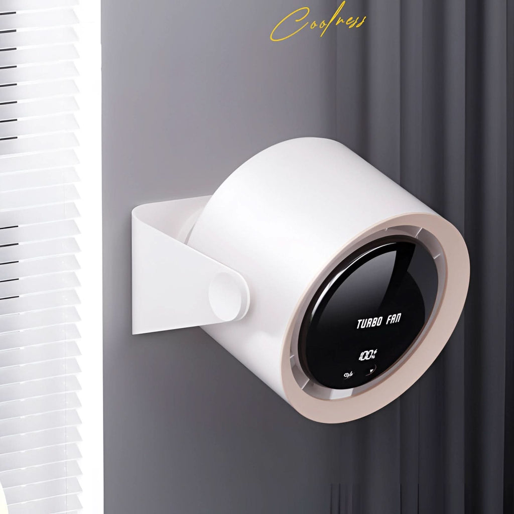 Turbo Bladeless Fan with LED Display and Various Speeds for Indoor Use, view 2