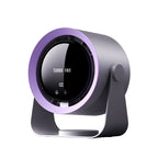 Turbo Bladeless Fan with LED Display and Various Speeds for Indoor Use, view 4