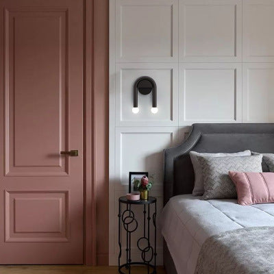 U-Shaped Dual Globe Wall Lamp | High & Bury