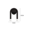 U-Shaped Dual Globe Wall Lamp | High & Bury