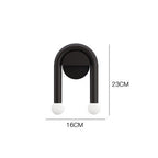 U-Shaped Dual Globe Wall Lamp | High & Bury
