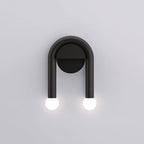 U-Shaped Dual Globe Wall Lamp | High & Bury