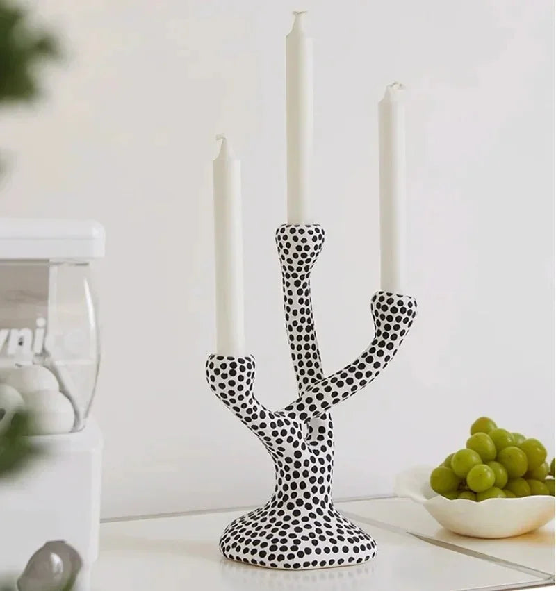 Uleno Ceramic Candle Holder
