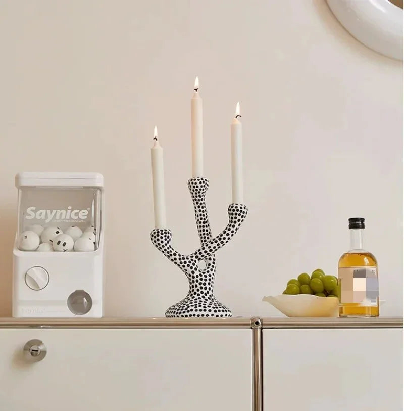 Uleno Ceramic Candle Holder