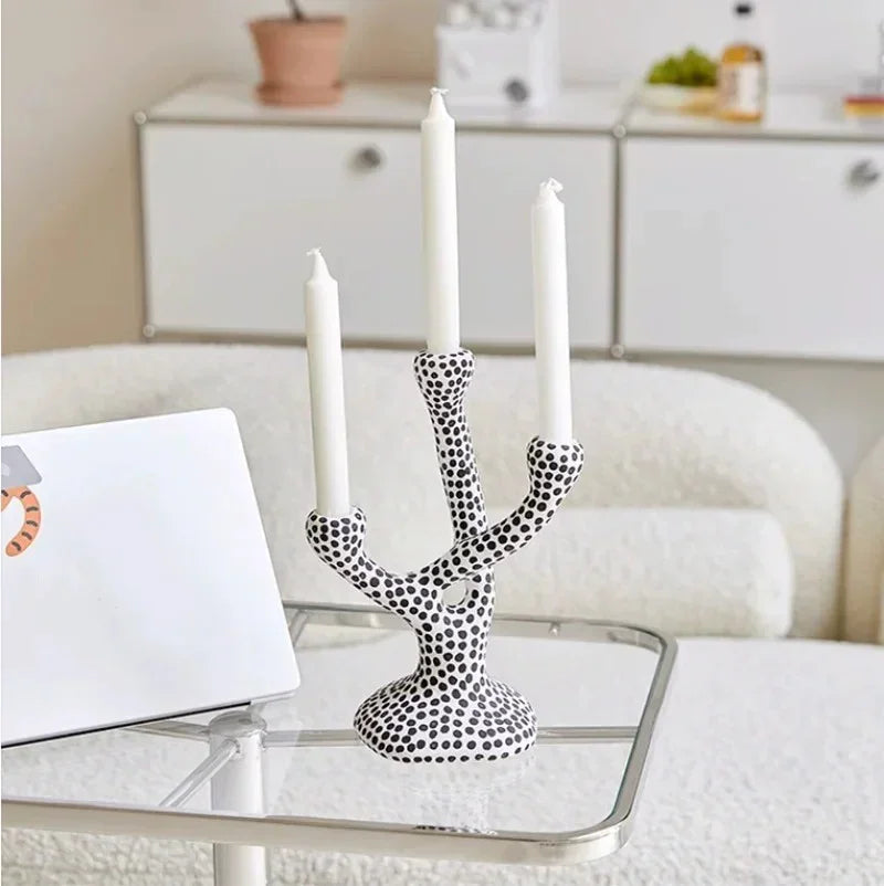 Uleno Ceramic Candle Holder