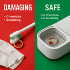 Ultrasonic Jewellery Cleaner for Jewellery, Glasses and Watches, view 6