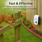 Ultrasonic Squirrel Repeller Device for Gardens and Yards, view 3