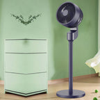 Unisex Air Circulator with Adjustable Height and Flexible Tilt Function