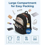 Unisex Spacious Backpack with Insulated Compartments and Padded Straps, view 2