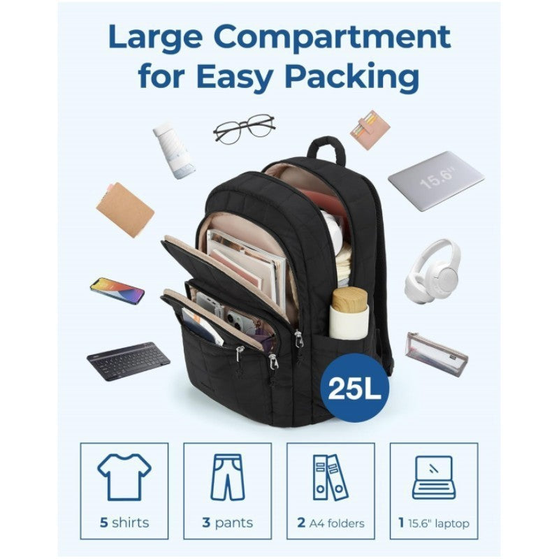Unisex Spacious Backpack with Insulated Compartments and Padded Straps, view 2