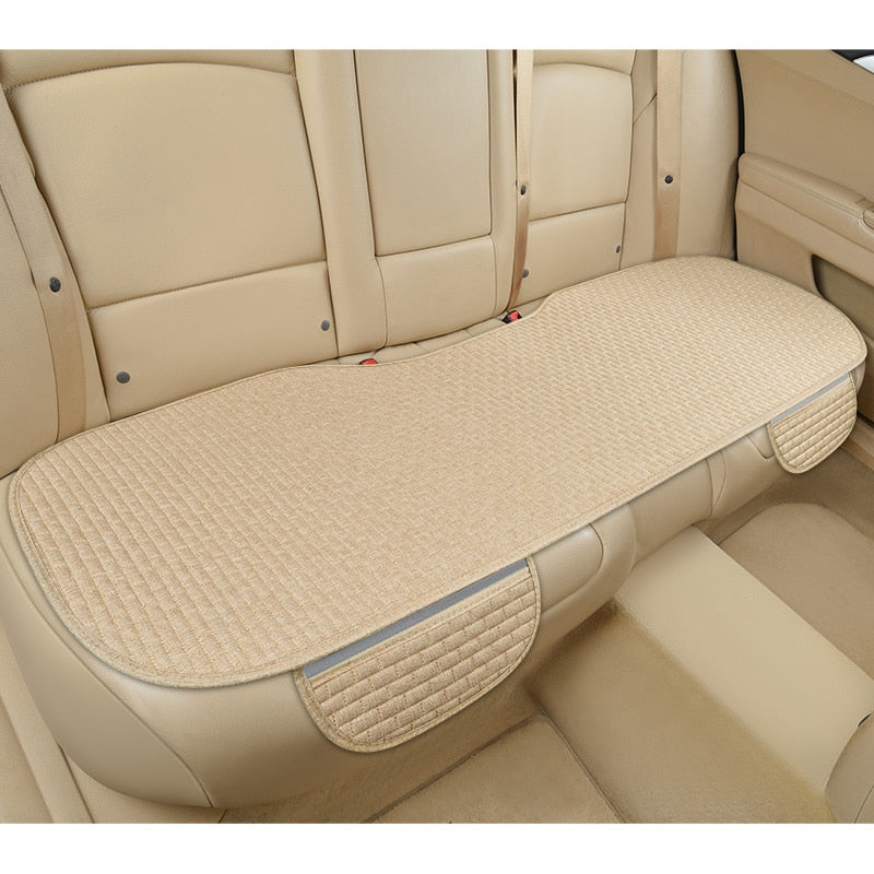 Universal Anti-Slip Car Seat Pocket Cover Mat, Flax, 133x48cm / 50x50cm, view 10